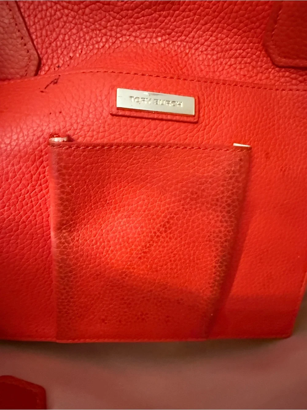 Tory Burch classic pebbled